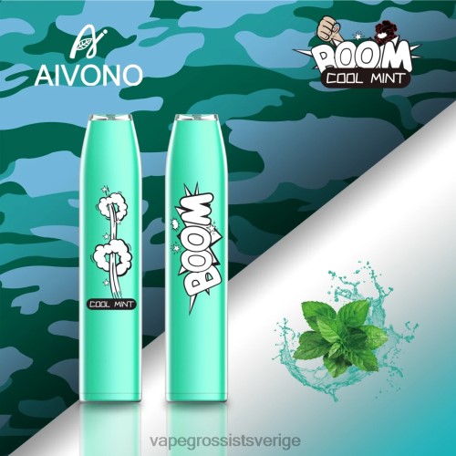 Disposable Vapes Sweden - Aivono AIM BOOM 600 cool mynta 0J0HX357