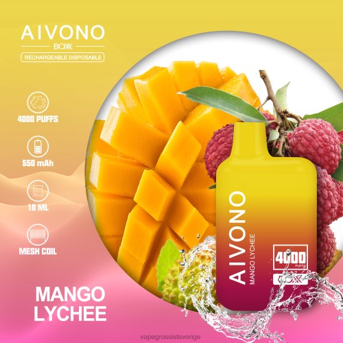 Vape Grossist - Aivono AIM BOXX 4000 mango litchi 0J0HX216