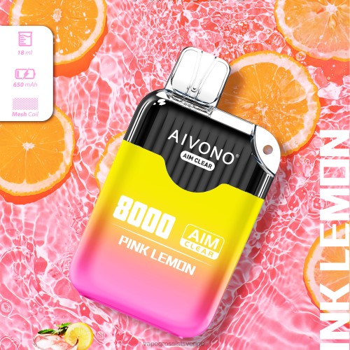 Vape Wholesale Sverige - Aivono AIM CLEAR 8000 rosa citron 0J0HX211