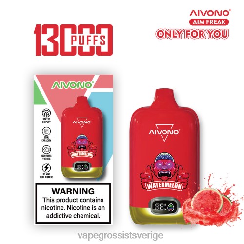 Vape Juice Wholesale - Aivono AIM FREAK 13 000 vattenmelon 0J0HX244