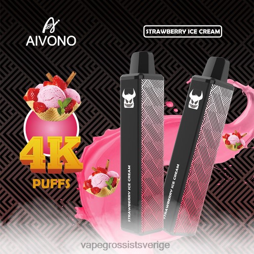 Vape Wholesale Reviews - Aivono AIM FREAK 4000 jordgubbsglass 0J0HX263