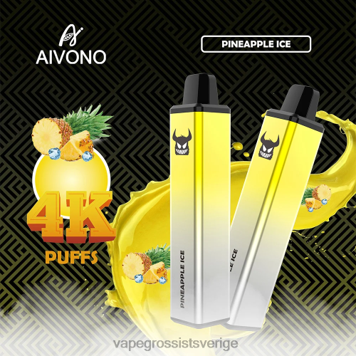 Vape Wholesale Stockholm - Aivono AIM FREAK 4000 ananas is 0J0HX255