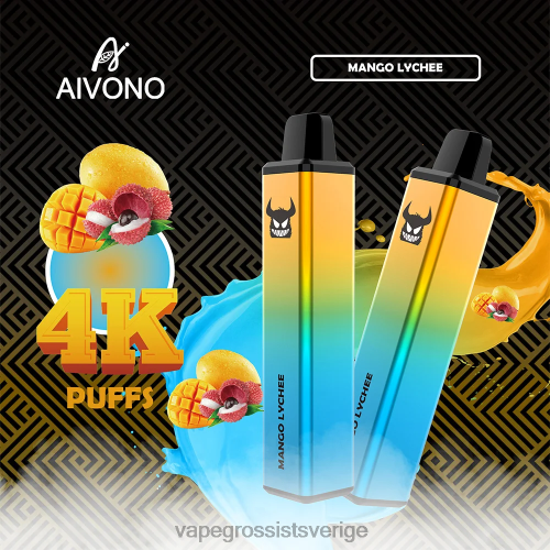 Vape Wholesale Sweden - Aivono AIM FREAK 4000 mango litchi 0J0HX262