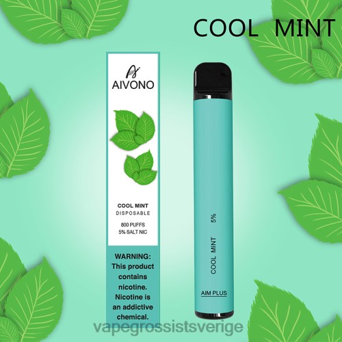 Disposable Vapes Sweden - Aivono AIM PLUS 800 cool mynta 0J0HX177