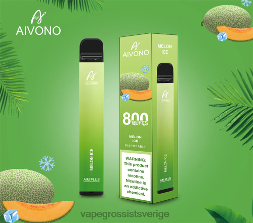 Disposable Vapes Sweden - Aivono AIM PLUS 800 melon is 0J0HX187