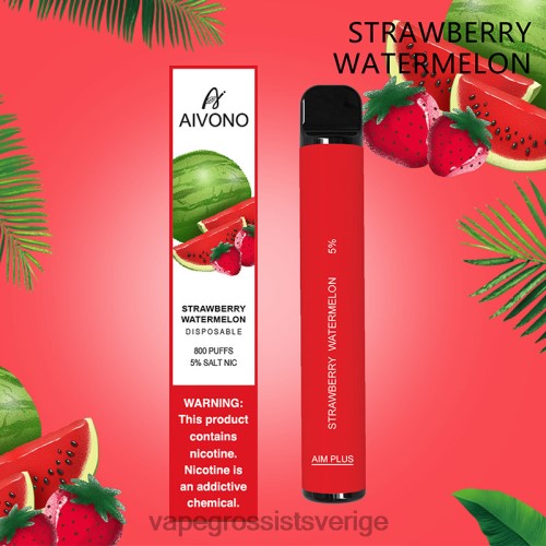 Vape Grossist - Aivono AIM PLUS 800 jordgubbsvattenmelon 0J0HX196