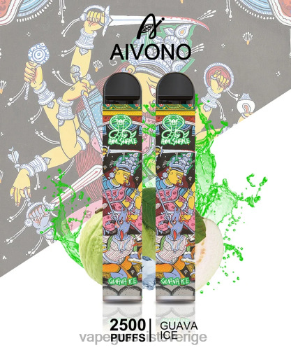 Disposable Vapes Sweden - Aivono AIM SNAKE 2500 guava is 0J0HX307