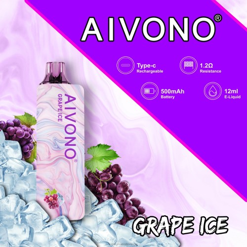 Vape Wholesale Sweden - Aivono AIM GUN 7000 druvis 0J0HX102