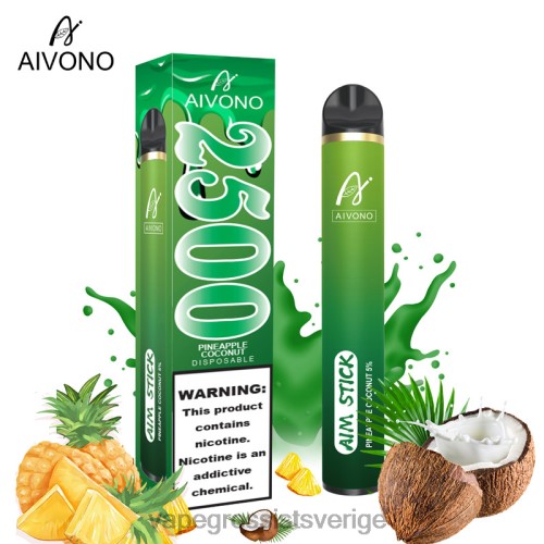 Vape Wholesale Reviews - Aivono AIM STICK 2500 ananas kokos 0J0HX153