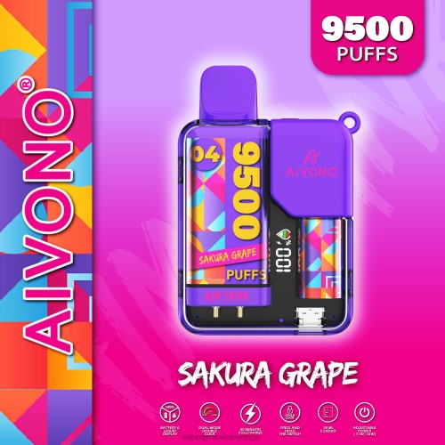 Vape Grossist - Aivono AIM TANK 9500 sakura druva 0J0HX36