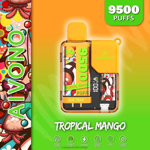 Vape Pod Wholesale - Aivono AIM TANK 9500 tropisk mango 0J0HX39