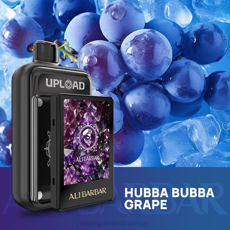 Vape Wholesale Sweden - Alibarbar ladda upp 0R6J115 hubba bubba druva