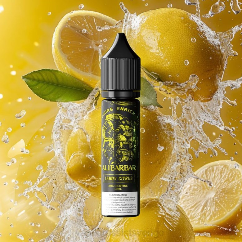 Vape Wholesale Stockholm - Alibarbar vattenpipa onyx docka 0R6J108 citron citrus