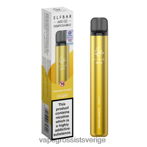 Vape Wholesale Reviews - banan mango BXF6H0273 ELFBAR 600V2 20 mg