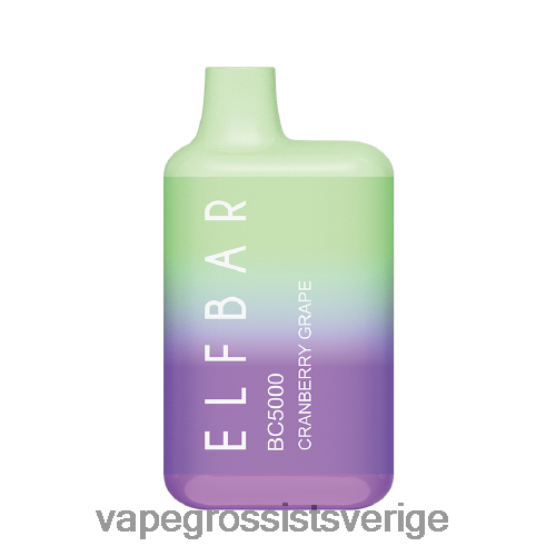 Nicotine Vapes Wholesale - tranbärsdruva BXF6H0300 ELFBAR BC5000