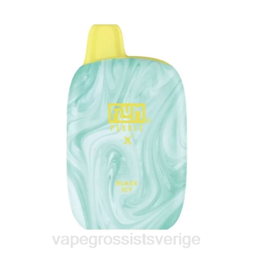 Disposable Vapes Sweden - FLUM PEBBLES 6000 bloss svart isig N48617