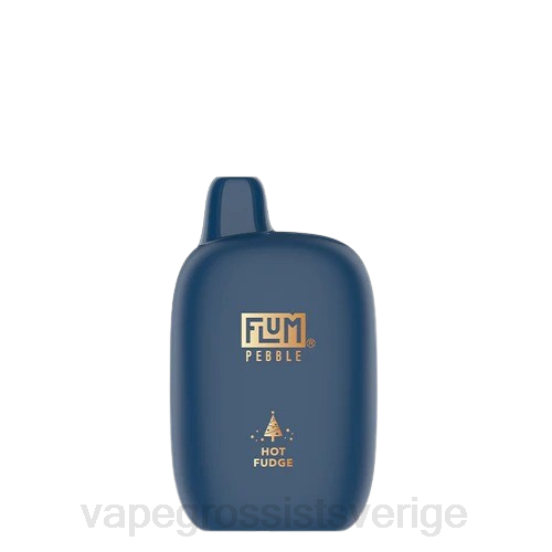 Vape Grossist - FLUM PEBBLES 6000 puffar (julupplagan) varm fudge N4866