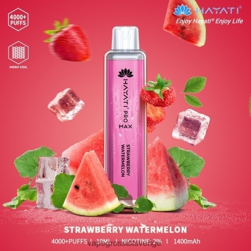 Hhc Vape Grossist - jordgubbsvattenmelon BXF6H0177 Hayati Pro Max 4000