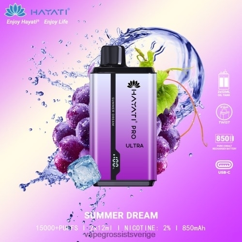 Hhc Vape Grossist - sommardröm BXF6H0217 Hayati Pro Ultra