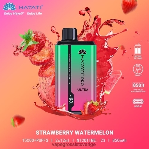 Vape Grossist - jordgubbsvattenmelon BXF6H0216 Hayati Pro Ultra