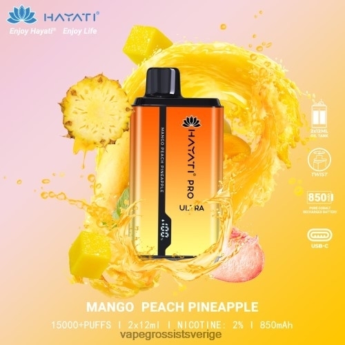 Vape Pod Wholesale - mango persika ananas BXF6H0209 Hayati Pro Ultra