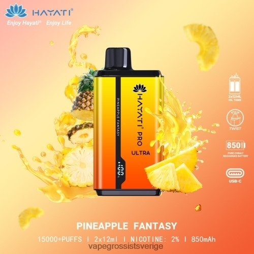 Vape Wholesale Reviews - ananas fantasi BXF6H0213 Hayati Pro Ultra