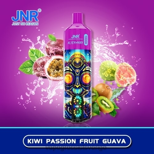 Vape Grossist - kiwi passionsfrukt guava BXF6H0576 JNR ALIEN MAX