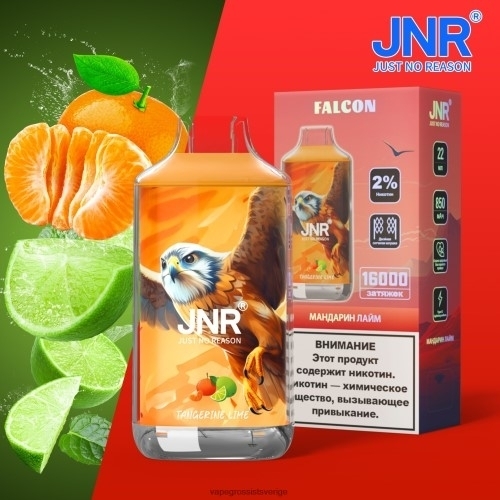 Nicotine Vapes Wholesale - mandarin lime BXF6H0720 JNR FALCON