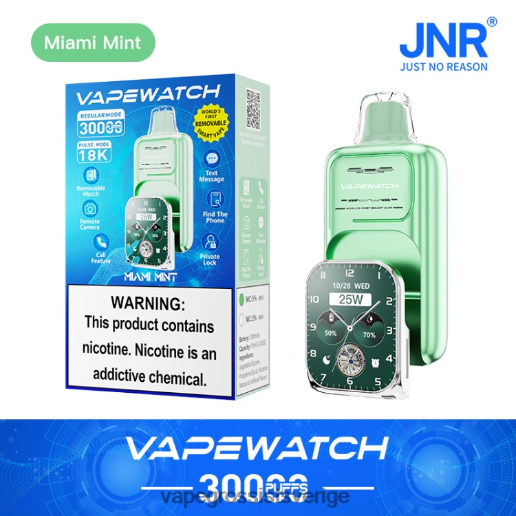 Vape Kit Wholesale - JNR vape klocka 00LRR8 miami mynta