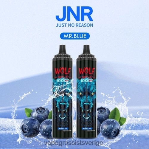 Vape Grossist - mr.blå BXF6H0766 JNR WOLF NIPLO