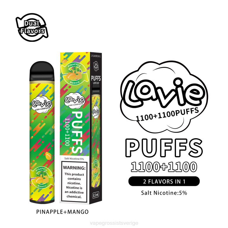 Vape Grossist - LAVIE BAR Switch 2200 bloss 2ZZZ296 ananas/mango