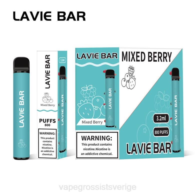 Vape Grossist - LAVIE BAR 800 bloss 2ZZZ316 blandade bär