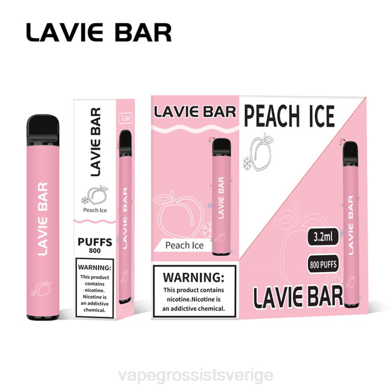 Vape Juice Wholesale - LAVIE BAR 800 bloss 2ZZZ314 persika is