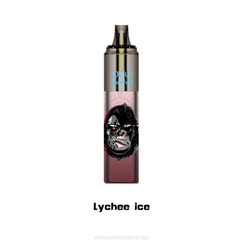 Vape Wholesale Sweden - LAVIE OCO karneval 10000 puffar 2ZZZ352 litchiis