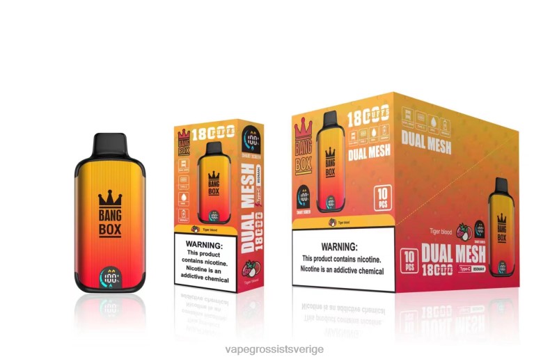 Vape Grossist - Bang Box 18 000 bloss tigerblod L6V6P94