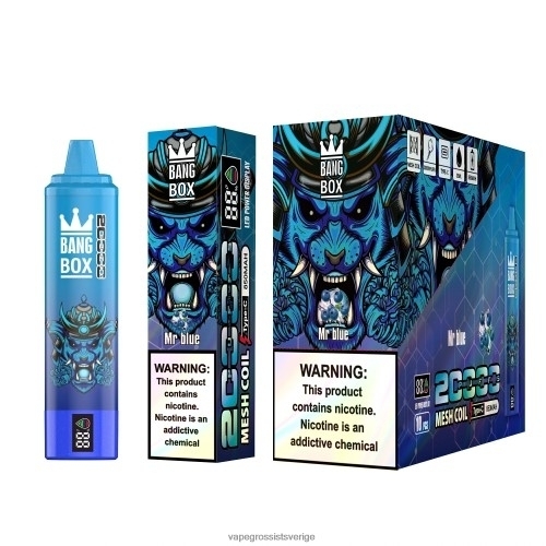 Vape Pod Wholesale - herr blå BXF6H0129 Bang Box 20 000