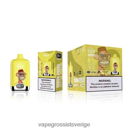 Vape Wholesale Sverige - jordgubbsbanan BXF6H0131 Bang Box 15 000