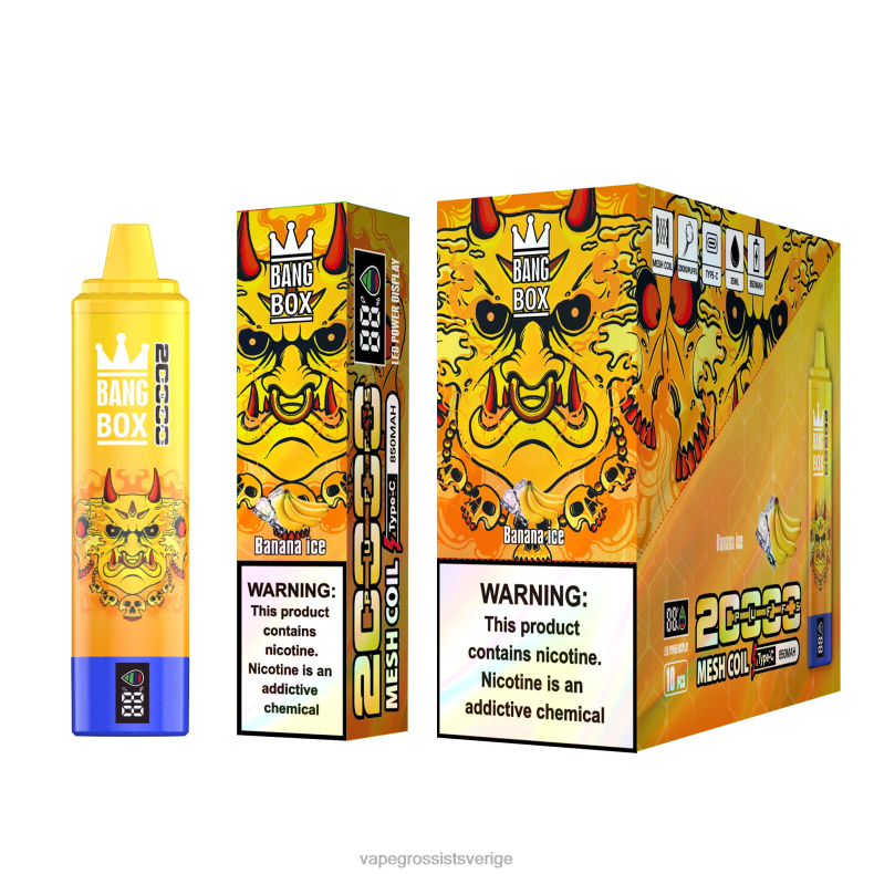 Vape Wholesale Sweden - Bang Box 20 000 bananis L6V6P57