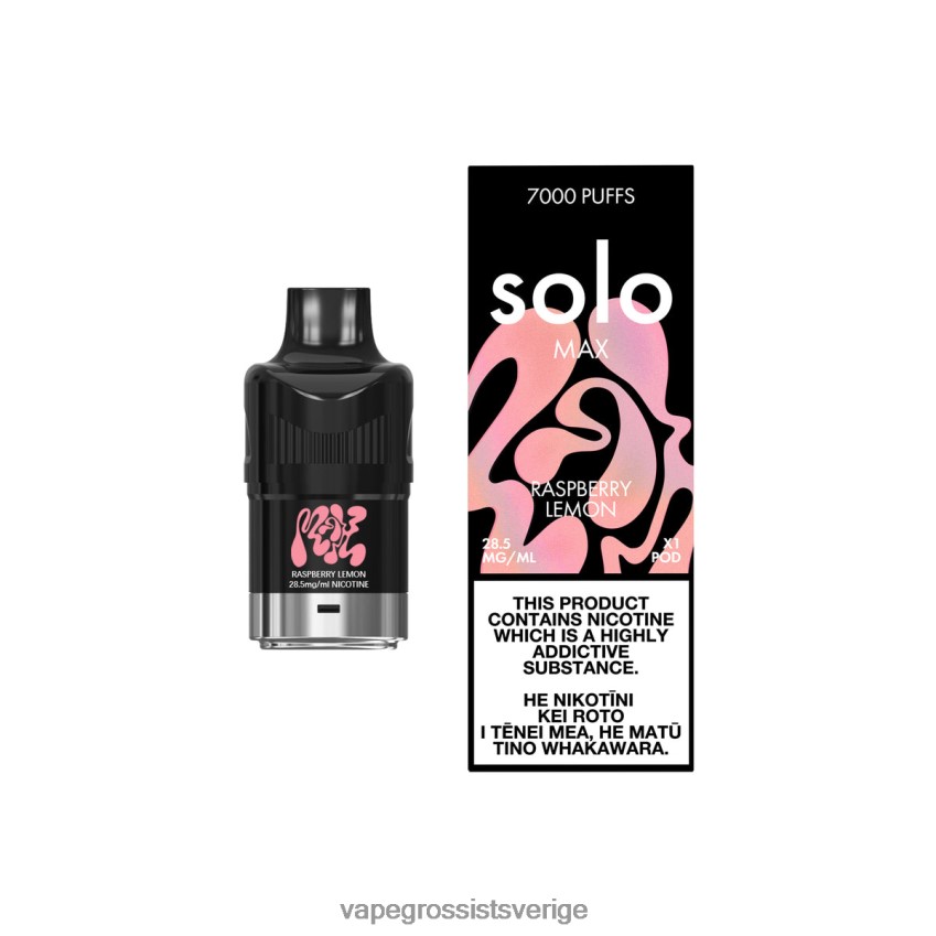 Vape Grossist - Solo MAX pod hallon citron L42TJ276