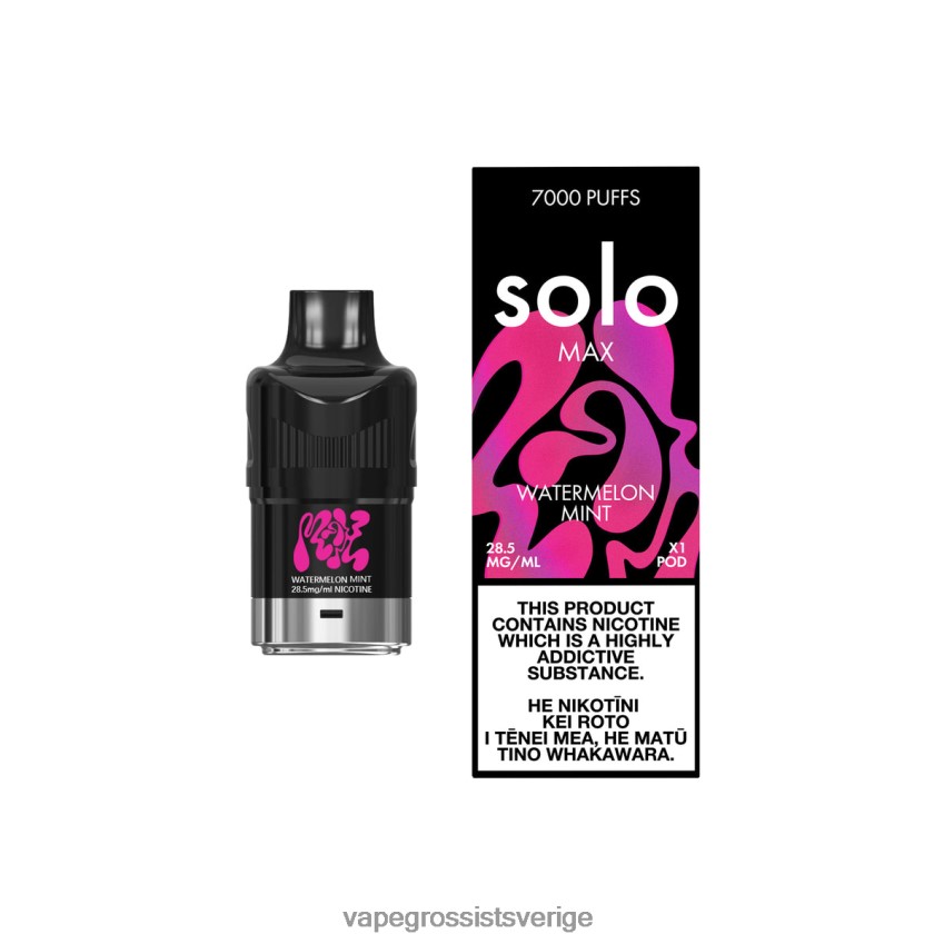 Vape Grossist - Solo MAX pod vattenmelon mynta L42TJ286