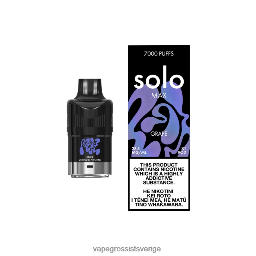 Vape Kit Wholesale - Solo MAX pod druva L42TJ278