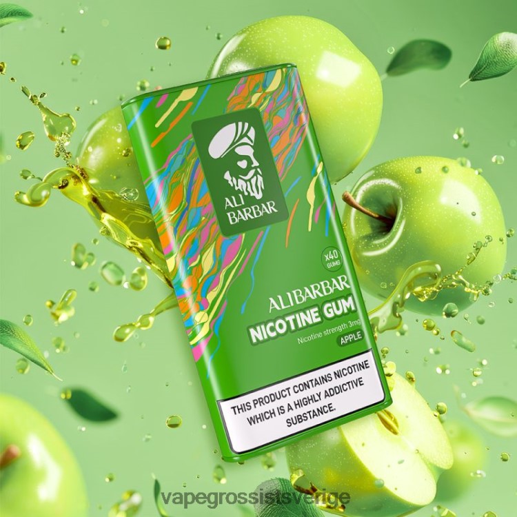 Nicotine Vapes Wholesale - Alibarbar nikotingummi äpple 2RP0F480