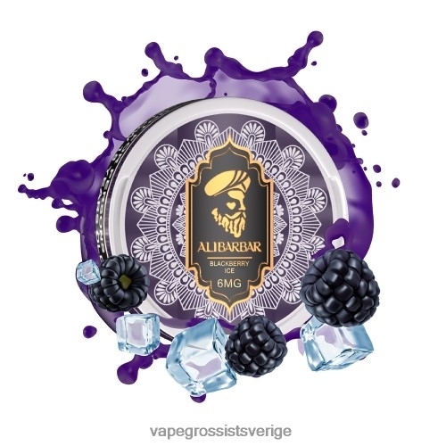 Vape Juice Wholesale - björnbärs is BXF6H064 ALIBARBAR nikotinpåse