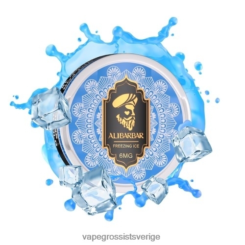 Vape Pod Wholesale - frysande is BXF6H059 ALIBARBAR nikotinpåse