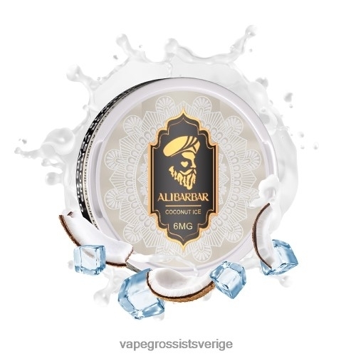 Vape Pod Wholesale - kokos is BXF6H069 ALIBARBAR nikotinpåse