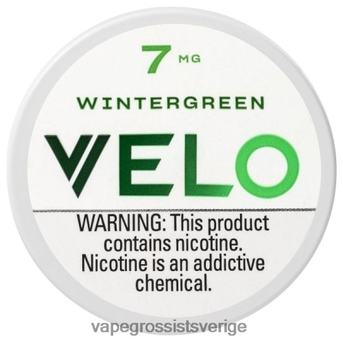 Hhc Vape Grossist - vintergrönt BXF6H047 VELO nikotinpåse 7mg