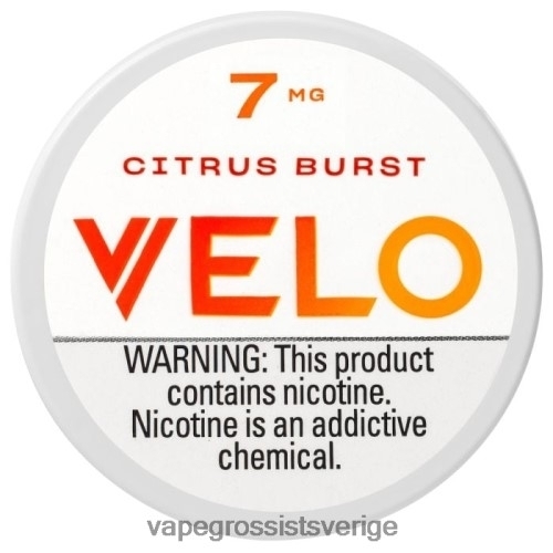 Vape Juice Wholesale - citrussprängd BXF6H044 VELO nikotinpåse 7mg