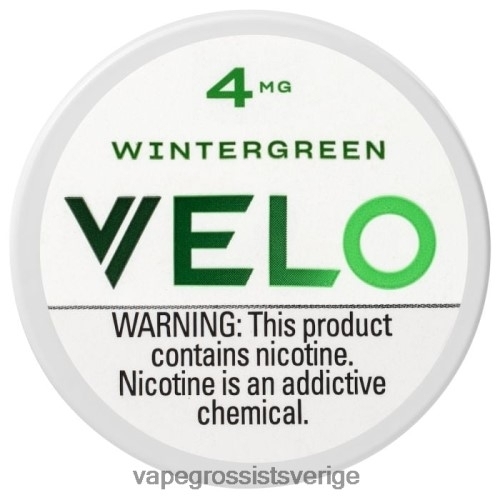 Vape Kit Wholesale - vintergrönt BXF6H038 VELO nikotinpåse 4mg