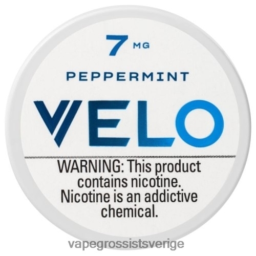 Vape Pod Wholesale - pepparmynta BXF6H049 VELO nikotinpåse 7mg