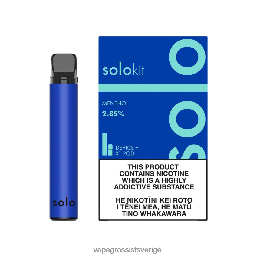 Disposable Vapes Sweden - Solo pod kit mentol L42TJ247